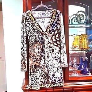 Style & Co abstract design &‎ patterns multi colors sz medium